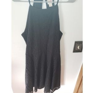 Black Mini Skater Dress Moscow